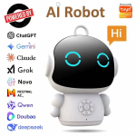 Intelligentne vestlev haridusrobot, AI emotsionaalne kaaslane robot Nutikas emotsionaalne interaktiivne laste &otilde;ppem&auml;nguasi valge