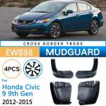 Honda Civic 9 9. p&otilde;lvkonna FB sedaan 2012 2013 2014 2015 auto poritiib poritiib porilappide kaitse pritsmeklapp auto