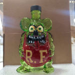 RF Rat Fink Klaasist Dekanteerija, Unikaalne Koletise Kujuline Viski Pudel, Retro Hot Rod Baari & Kodu Kaunistus, Loovad Autohuvilised brown