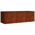 K&otilde;rgendatud peenar 120x40x40 cm Corteni teras