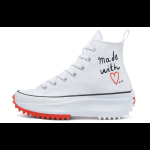 Run Star Wmns Converse Hike High 'Made With Love - White' Naiste 571874C