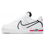 Nike Air Force 1 Low React D/MS/X Valge Must GS CD6960-100 37.5