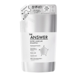 THE ANSWER Super Lamella &Scaron;ampoon T&auml;itepakend 320ml Bergamoti ja Loorberi L&otilde;hn Silikoonivaba Juuksehooldus 150ml white