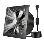 VEVOR 30,5 cm v&auml;ljat&otilde;mbeventilaator, 1558 CFM k&otilde;rge &otilde;huvooluga seinale paigaldatav ventilatsiooniventilaator kiiruse reguleerimisega, 70 W madal energiatarve 35 x 35 x 17 cm