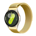 Paks rihm Samsung Galaxy watch 7/6/5/4/classic/5 Pro/s3 44mm jaoks Milanese loop K&auml;ev&otilde;ru Correa Huawei gt 3 4 5 20mm 22mm Rihmad 22mm watch strap kuld