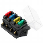 4-suunaline kaitsmekarbi DC 12V 24V Max DC 30V auto veoauto auto teraga kaitsmekarbi hoidik uhiuus