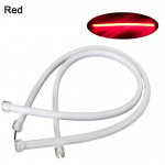 2 tk LED-auto DRL p&auml;evas&otilde;idulamp, painduv pehme toru riba valgusdekoratsioon 30cm