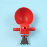 Automati Bird Coop Feed Linnuveega joogitops Linnuvees Kana Joodik Chook Bowl Cup 5PCS punane