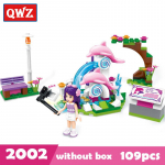 Linnat&uuml;drukud Printsess V&auml;ljas&otilde;it Buss Autoklotsid Komplektid Klotsid Modellid Lapsed Kingitus Klassikalised m&auml;nguasjad Legoingid S&otilde;brad