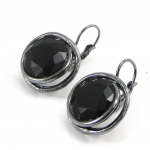 NOA [I2166] - Boucles Cr&eacute;ateur 'Sissi' noir must