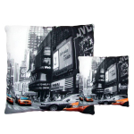 Les Tr&eacute;sors De Lily [Q5864] - Dekoratiivne padi  New York  must halloranž - 35 cm must