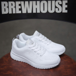 Naiste hingavad jalan&otilde;ud, vabaaja jooksutossud 44 valge