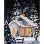 5D Teemantmaal T&auml;is&uuml;mmargune puur Ristpistes Teemanttikandid Uus saabumine Rhinestone Mosaiic Kodu seinakaunistus 15x20CM