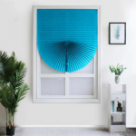 1 tk koduakna ukse plisseeritud ruloode jaoks Isekleepuvad poolpimendavad aknakardinad 60X150cm