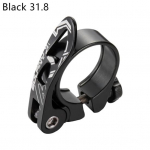 Vastupidav istme toruklamber, kiirkinnitusega alumiiniumsulam, tugev 31.8 must