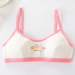 Teismelise t&uuml;druku treeniv spordirinnahoidja kooli&otilde;pilaste laste polsterdatud Crop top aluspesu One Size