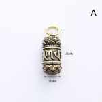 V&otilde;tmehoidjad messingist Buddha Guanyin rippuvad pillikarbid ravimikarp, konteineri pudel 13*25mm