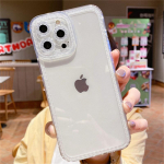 Bling Glitter Diamond Pattern Clear telefoni&uuml;mbris iPhone 15 14 13 12 11 Pro Max X XS XR l&auml;bipaistev pehmest silikoonist p&otilde;rutuskindel kate iPhone 13 Pro Max hall