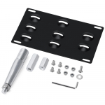 Esikaitseraua veokonks numbrim&auml;rgi kinnitusklambri hoidik mudelitele 08-17 Infiniti 2nd Gen G35 G37 Q50 Q60 & 07-18 Nissan GTR Z34 370z