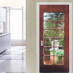 Klaas V&auml;lismaastik Uksekleebised Muraux Kodu Pulmakaunistus Tapeet Plakat Toa sisustus Esteetiline vannituba 12