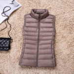 S&uuml;gistalvine naiste statiivi v&auml;rvi &uuml;hev&auml;rviline varrukateta t&otilde;mblukk &otilde;huke kerge sulevest M-4XL L