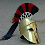 Kollektsioneeritav terasest keskaegne r&uuml;&uuml;tel Lars Warrior Kreeka korintose kiiver