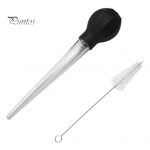 1 komplekt Kasulik mitmeotstarbeline libisemiskindel kalkuni kalkuni torupump, kana kalkuni kodulinnuliha pipett k&ouml;&ouml;gi jaoks 2pcs