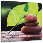 L&otilde;uenditr&uuml;kk Zen Stones Spa Leaves 30x30 roheline