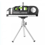 4-&uuml;hes mitmeotstarbeline infrapunatasandi laserhorisondi vertikaalne m&otilde;&otilde;dulint Horisontaalne joonlaud Lasertasandi ristjoon laserlint statiiviga With Tripod