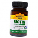Biotiin, Biotin 1000, Country Life 100tab (36124045) 100tab
