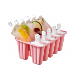 Popsicle'i 10-osaline silikoonj&auml;&auml;salv korduvkasutatav lihtne j&auml;&auml;masin One Size roosa