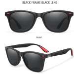 P&auml;ikeseprillid Meestele Klassikalised P&auml;ikeseprillid Meestele Naised Ruuduraamiga Sport P&auml;ikeseprillid Gafas De Sol Para Hombre sinine-hall v&auml;rv
