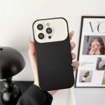 Moodne kontrastv&auml;rvi t&auml;iskaamerakaitse&uuml;mbris iPhone 13 11 12 14 Pro Max Plus mattpehmest silikoonist p&otilde;rutuskindel tagakaas For iPhone 12Pro