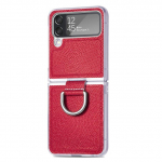 Kriimustusvastane r&otilde;ngahoidja moodne &uuml;mbris Samsung Galaxy Z Flip4 Flip 4 5g Flip3 Flip 3 kaitse&uuml;mbrisele Samsung Z Flip 4 jaoks for Samsung Z Flip 4 punane