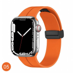 Magnetiline silikoonrihm Apple Watchi Ultra Rihma jaoks 49mm 44mm 45mm 41mm 40mm 42mm 38mm 45mm Magnetk&auml;ev&otilde;ru iWatch Series 8 SE 7 6 5 3 2 1 Kellarihm 42mm 44mm 45mm 49mm