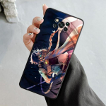 Cartoon Genshin Impact Aether Lumine Xiaomi Poco X3 Nfc X4pro X5 M3 jaoks Mi 12 13 11 10 10t 8 Note10 Lite 11ultra 11t kate For Mi Note 10 Lite