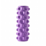 Jooga, fitness, massaažik&uuml;&uuml;nterull lihaste l&otilde;dvestamiseks. Yoga pillar lilla