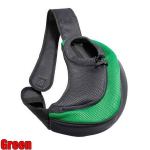 Lemmiklooma slingi kandekott &ndash; v&auml;ike koera kassi sling lemmiklooma kandekott Ohutu &uuml;mberp&ouml;&ouml;ratav mugav reguleeritav kott &Uuml;he &otilde;laga kandekott roheline