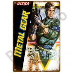 Plekksildiplakat Videom&auml;ngud Vintage seinaplakatid Metallist silt Dekoratiivne seinaplaat K&ouml;&ouml;k Plaat Metallist Vintage Decor Aksessuaarid 20x30cm