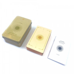 Tarom&auml;ng Kaardim&auml;ng Waite Iron Box Tarot &Uuml;likond Kaardilauam&auml;ng Pronks Oracle Card Party Mitme m&auml;ngijaga vabaajam&auml;ng 10*6*4cm