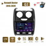Android Renault Duster 2015-2020 jaoks koos nupunupuga autoraadio video multimeedia GPS-m&auml;ngija 1+16 GB 1+16GB