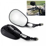 Mootorratta tahavaate peeglid klaasist tagak&uuml;ljepeegliga jalgratas Harley Davidson XL883 1200 48 mootorrattale k&otilde;ige 8mm