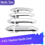 Ford Escape Mercury Mariner 2008-2012 auto uksek&auml;epideme katte trimmikomplekti jaoks, kriimustuskindel kroomitud autotarvikud 2009 Silver Set white