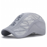 Suvine Letter pesapallim&uuml;ts Meeste v&otilde;rgust p&auml;ikesevari kiiresti kuivav m&uuml;ts v&auml;ljas golfikalap&uuml;&uuml;gi spordis Snapback m&uuml;ts visiir Panama peaked cap 55-59cm helehall v&auml;rv