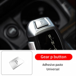 Suitable for BMW 10-16 5 Series F10 F11 interior modification gear lever P button button switch decoration stickers auto UNLOCK
