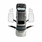 Aknakatted Peugeot 3008 MK2 P84 2016~2023 jaoks P&auml;ikesekatted P&auml;ikese UV-kaitse P&auml;ikesekindlad Kardinad Tuuleklaasid Auto Rear Widow 4pcs