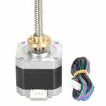 Integreeritud 300 mm T8 kruviga 42x40 mm NEMA 17 samm-mootor, mis sobib RepRap Prusa i3 / 3D-printeritele Z Axis / CNC-masin