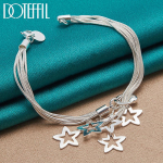 Snake Chain Star Ripats K&auml;ev&otilde;ru H&otilde;bedane Romantilised ehted 20cm