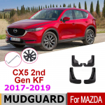 Poritiivad Mazda CX-5 CX5 2. p&otilde;lvkond KF 2018 2017 Poritiiva Mudaplaadi Kaitsja Pihustusklapp Autode Poritiivad must