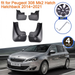 Poritiivad Peugeot 308 Mk2 Luukp&auml;ra 2014~ Tarvikud 2015 2016 2017 2018 Porilapatsid